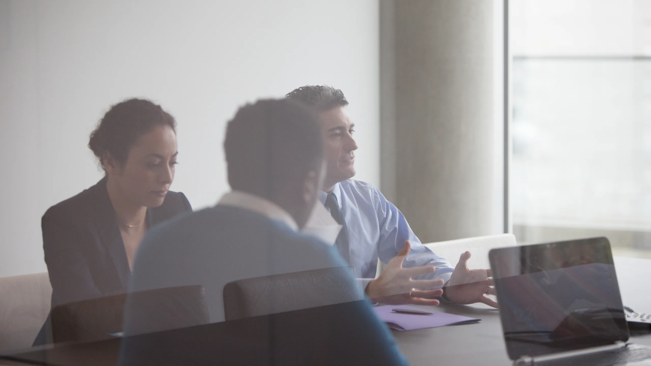 Business people having a meeting in conference room